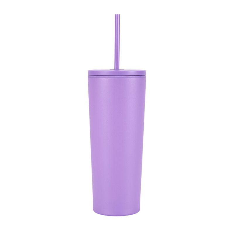 Picture of Bayard 24 oz. Double Wall Steel/PP Liner Straw Tumbler