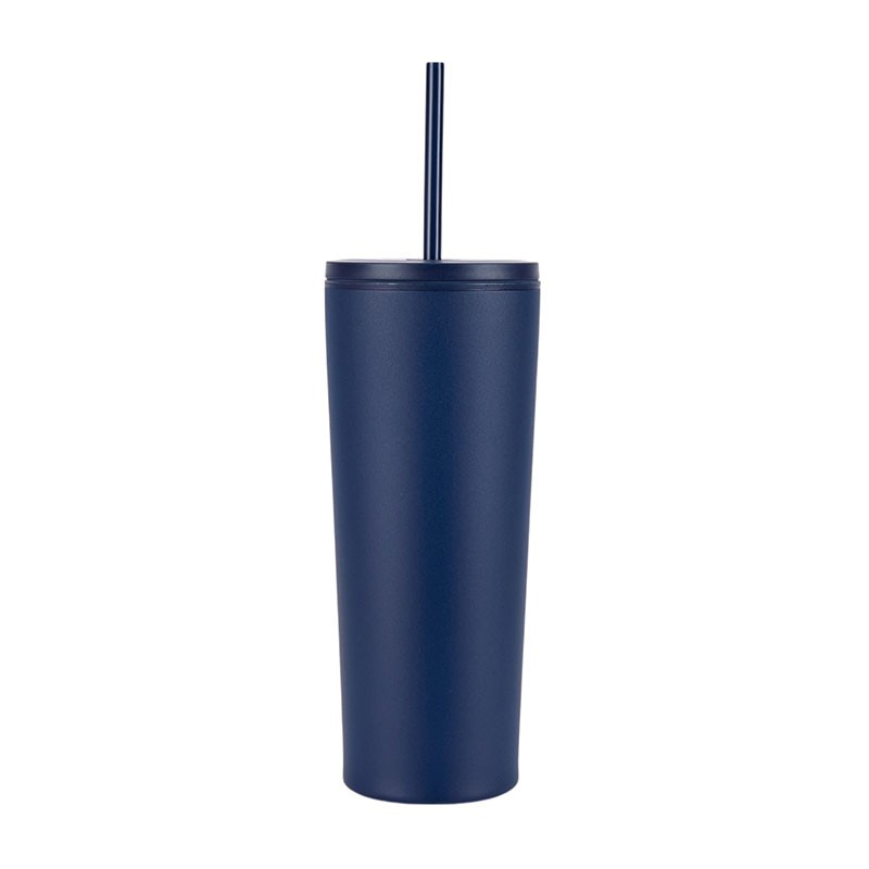 Picture of Bayard 24 oz. Double Wall Steel/PP Liner Straw Tumbler