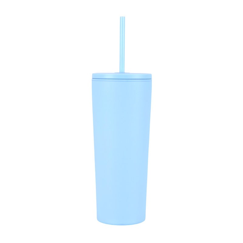 Picture of Bayard 24 oz. Double Wall Steel/PP Liner Straw Tumbler