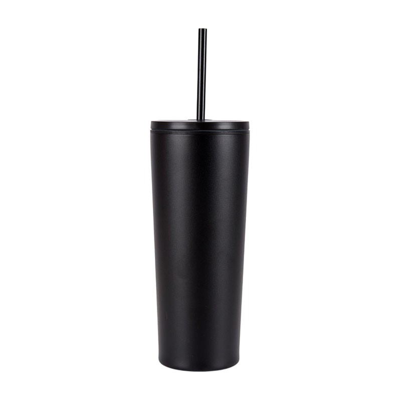 Picture of Bayard 24 oz. Double Wall Steel/PP Liner Straw Tumbler