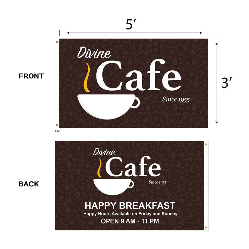 Picture of DisplaySplash 3'x5' Flag - Double Sided