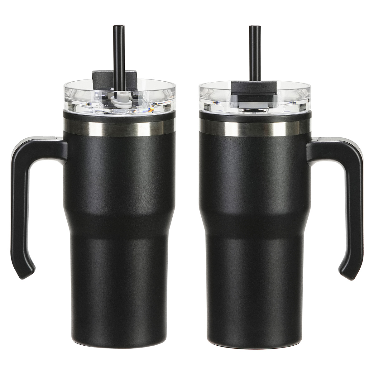 Picture of Outback 20 oz Stainless Steel/Polypropylene Mug with Lid and Straw
