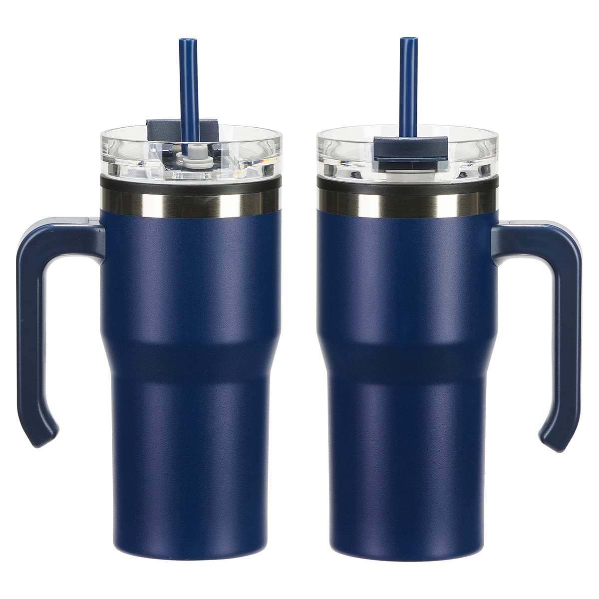 Picture of Outback 20 oz Stainless Steel/Polypropylene Mug with Lid and Straw