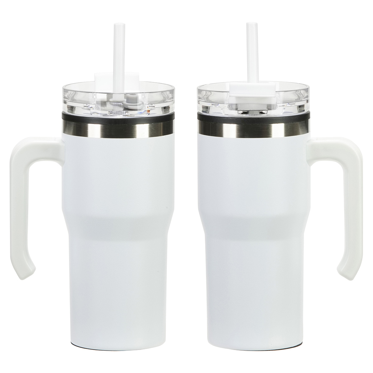 Picture of Outback 20 oz Stainless Steel/Polypropylene Mug with Lid and Straw