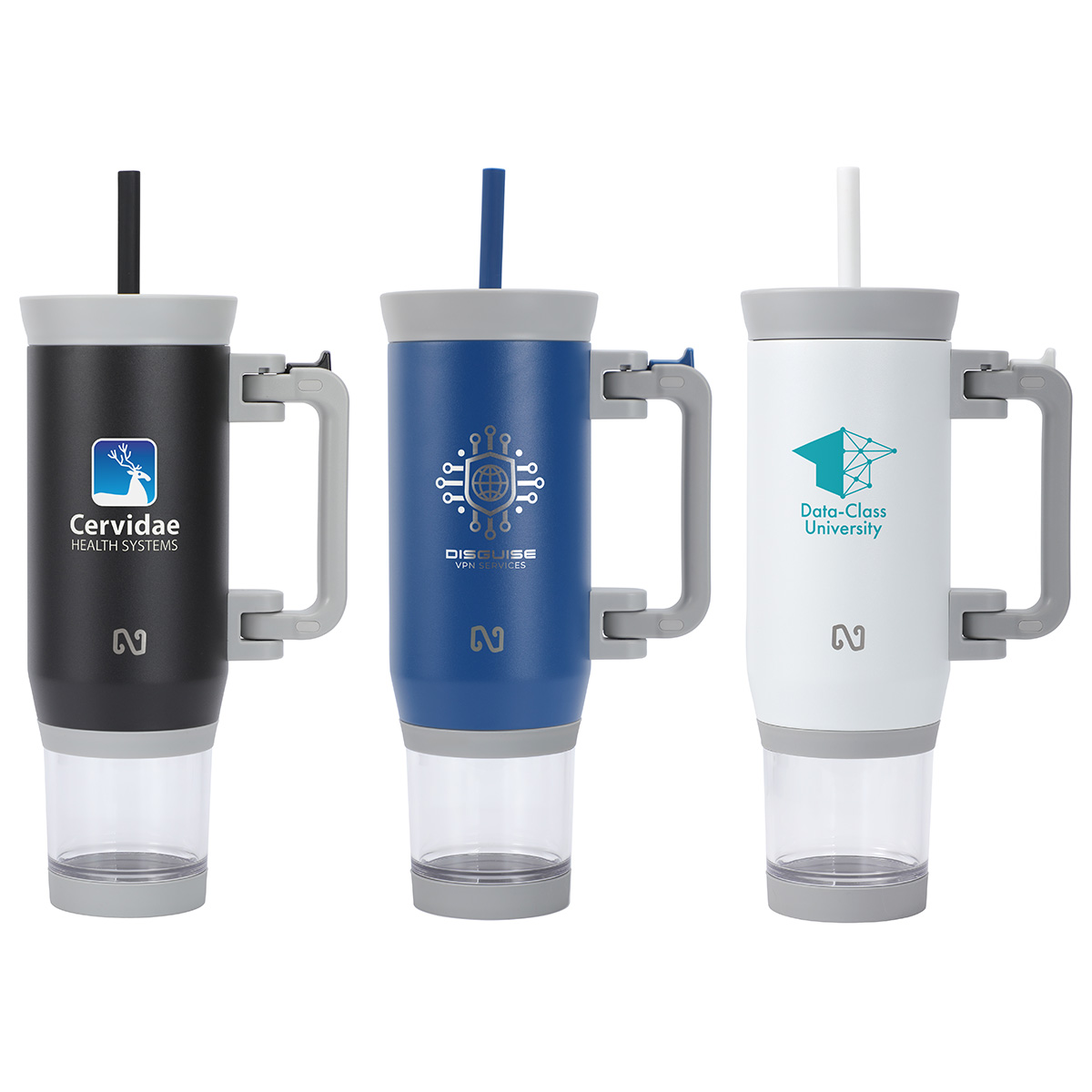 Picture of NAYAD® Quest 23 oz Stainless Steel Double-Wall Mug with Foldable Handle &