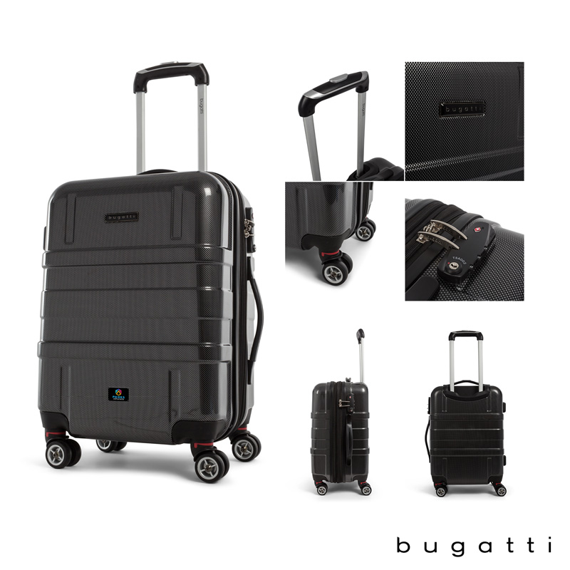 Picture of Bugatti Budapest Carry-On Rolling Bag