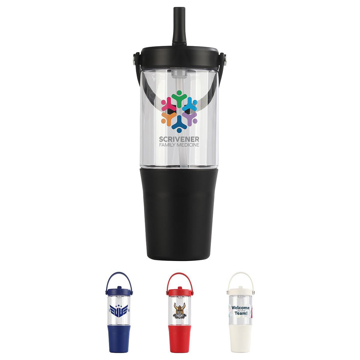 Picture of Harbor 40 oz Recycled Tumbler with Straw