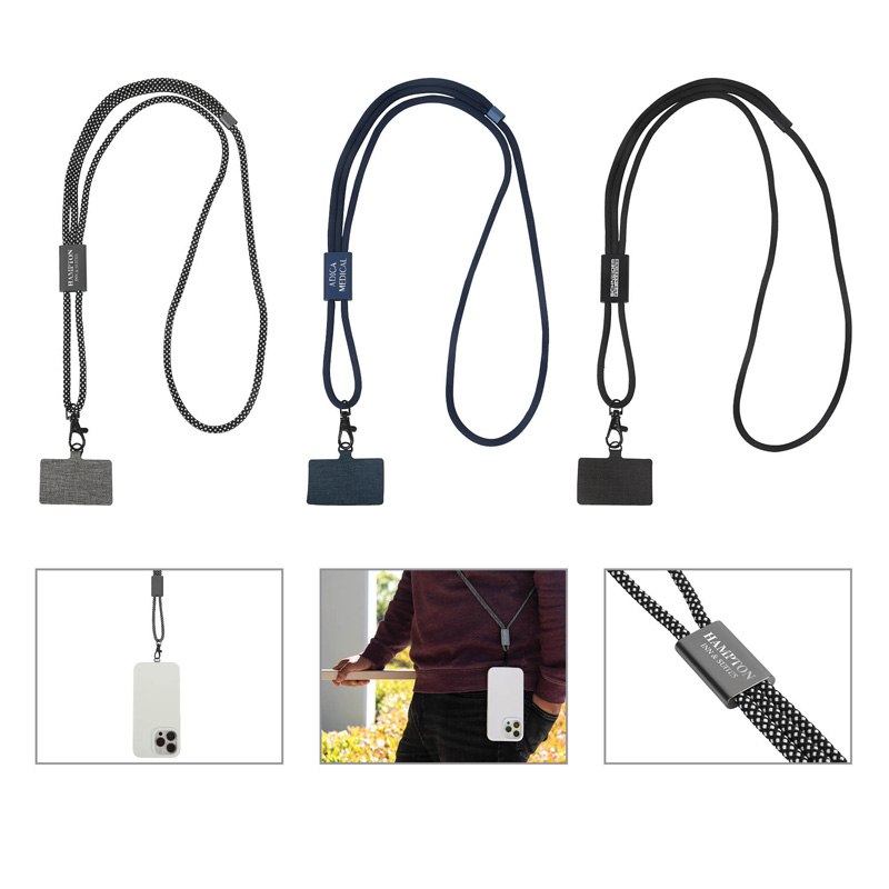 Picture of Lany Adjustable RPET Phone Lanyard