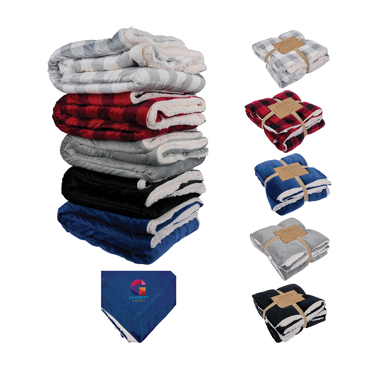 Picture of Brookline Micro Mink Sherpa Blanket