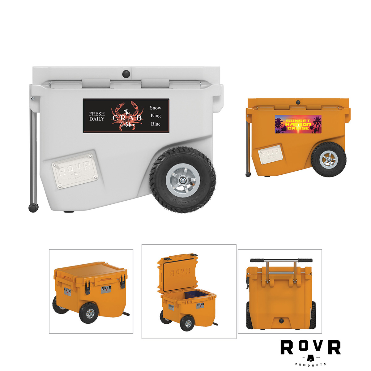 Picture of RovR RollR 60qt Wheeled Hard Cooler