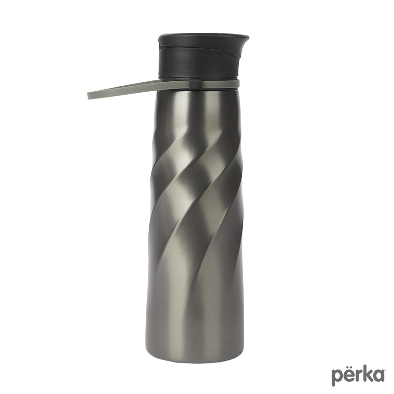 Picture of Perka Tristan 34 oz./1L Single Wall Stainless Steel Sport Bottle