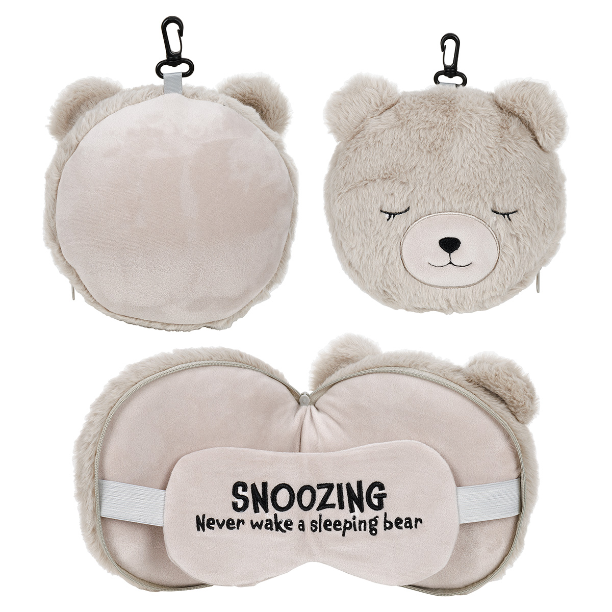 Picture of Comfort Pals™ Bear 2-in-1 Pillow Sleep Mask