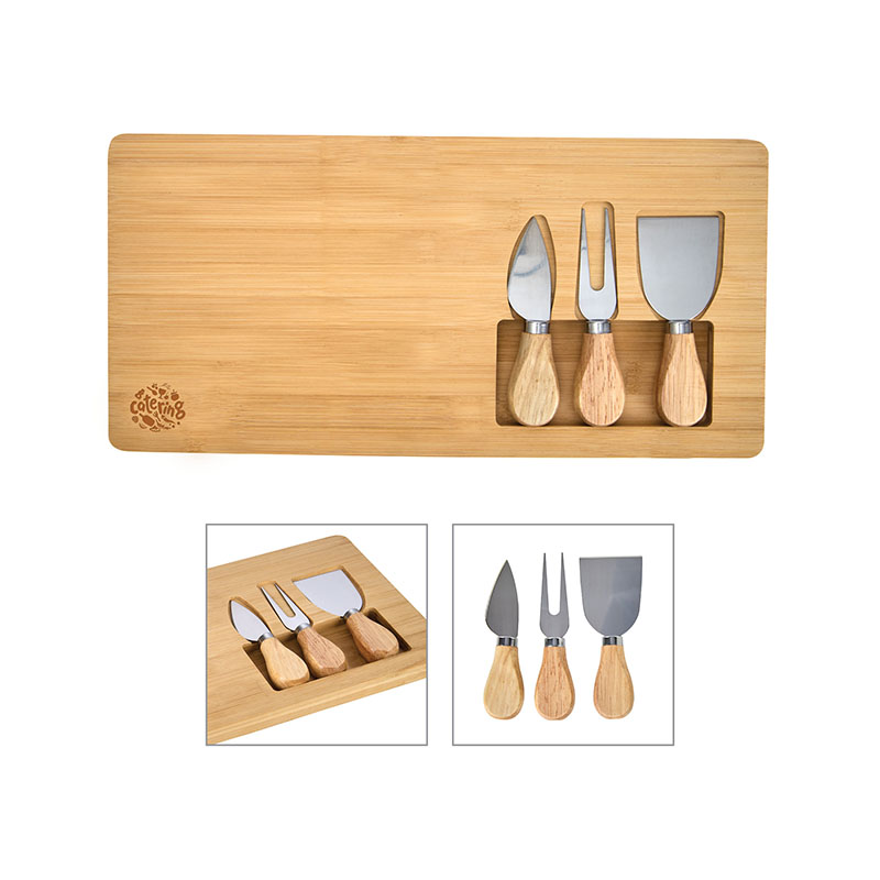 Picture of Morrissey 4-Piece Bamboo Cheese Set