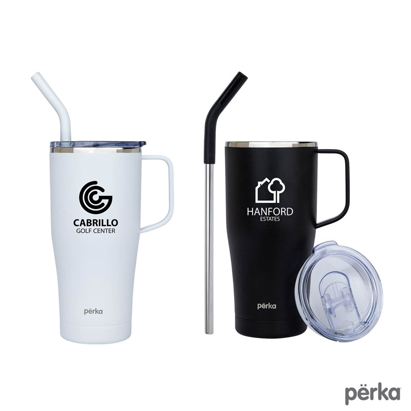 Picture of Perka Clayton 20 oz. Double Wall, Stainless Steel Travel Mug
