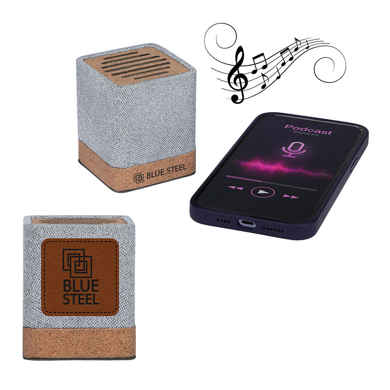 Picture of Grayson 5W RPET & Cork Wireless Speaker