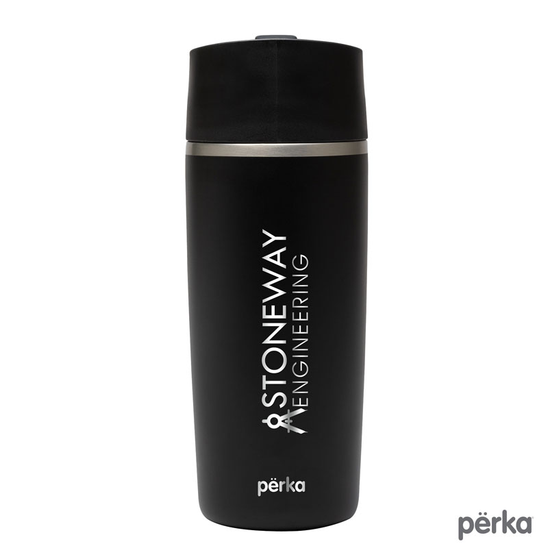 Picture of Perka Macchiato 12 oz. Double Wall Coffee/Tea Press Tumbler
