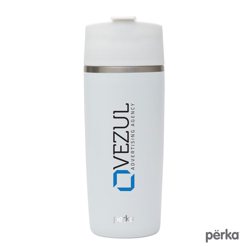 Picture of Perka Macchiato 12 oz. Double Wall Coffee/Tea Press Tumbler