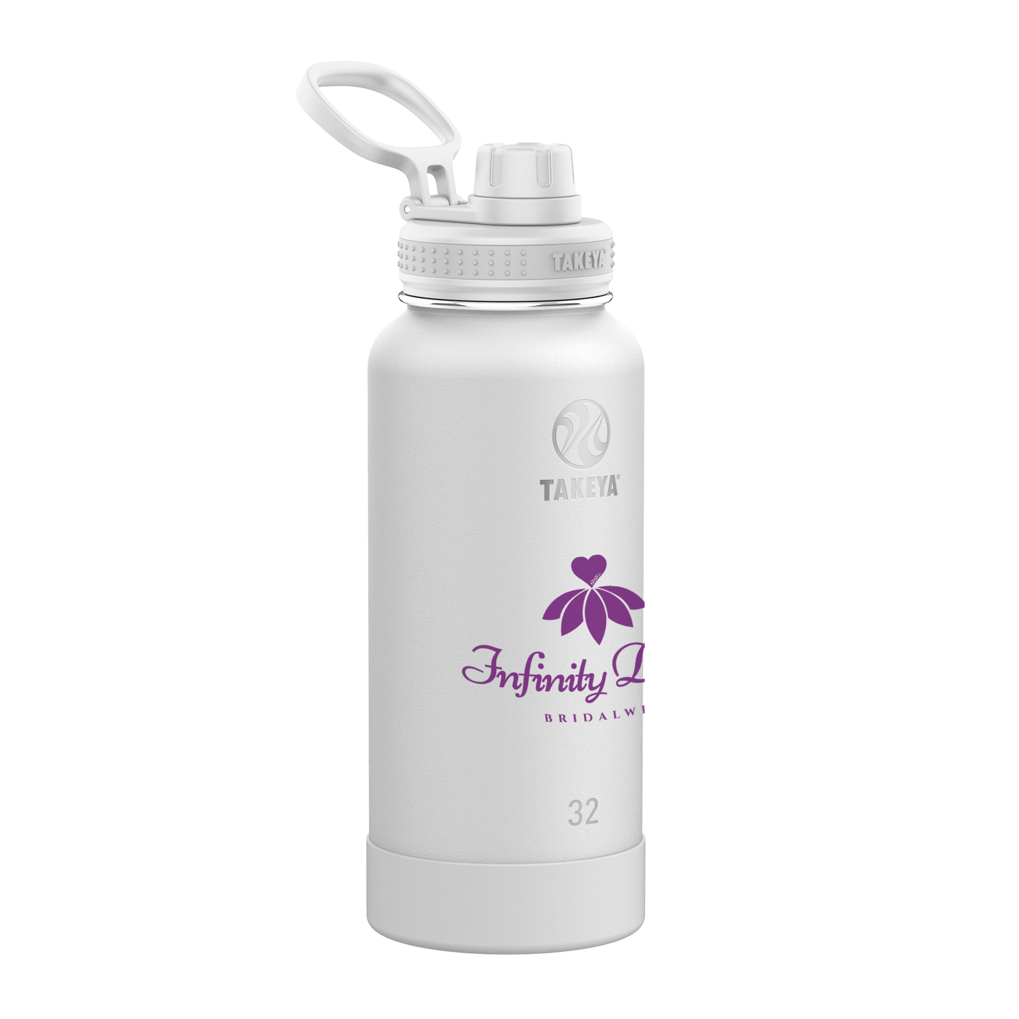 Picture of Takeya® 32 Oz. Water Bottle w/Actives Insulated Spout Lid™