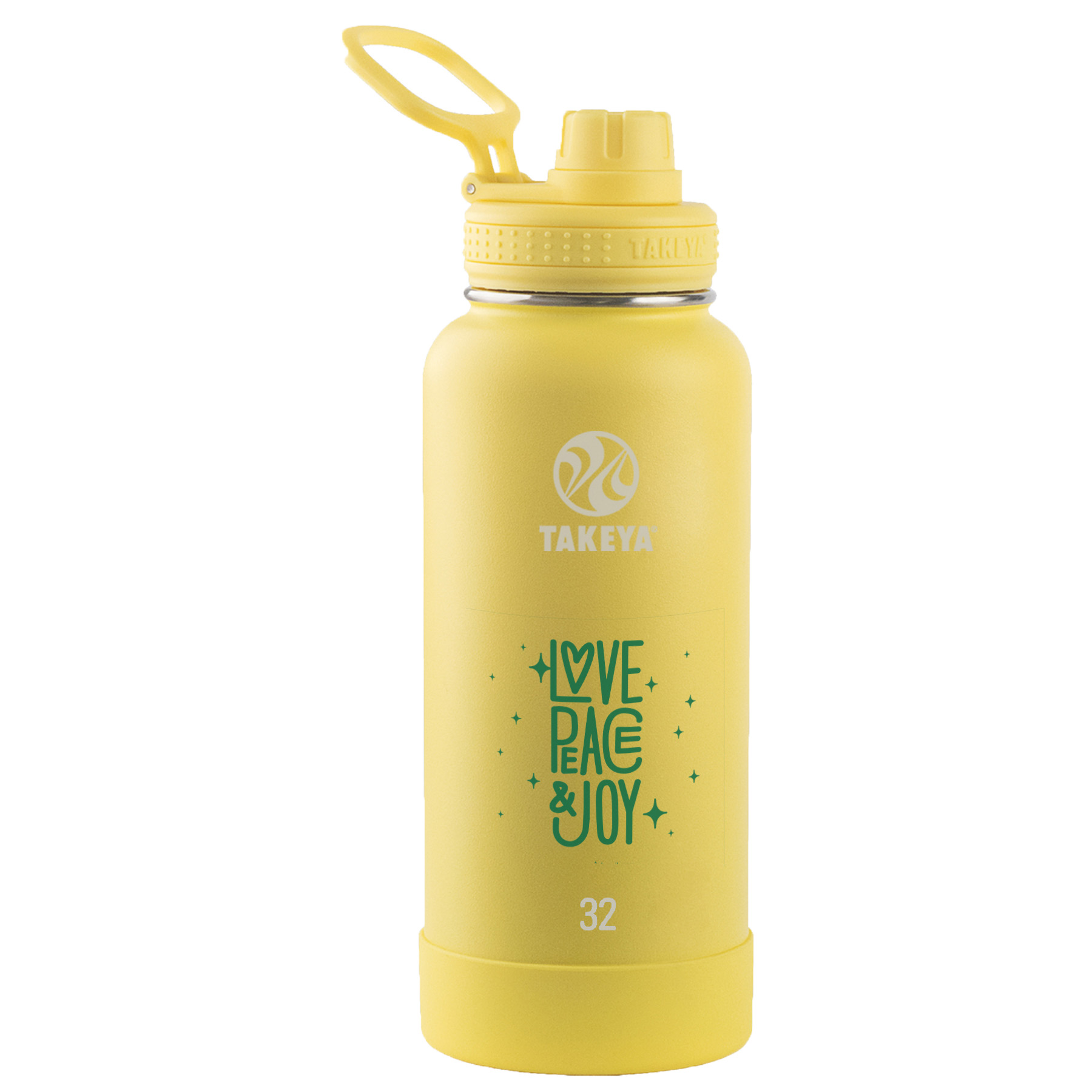 Picture of Takeya® 32 Oz. Water Bottle w/Actives Insulated Spout Lid™