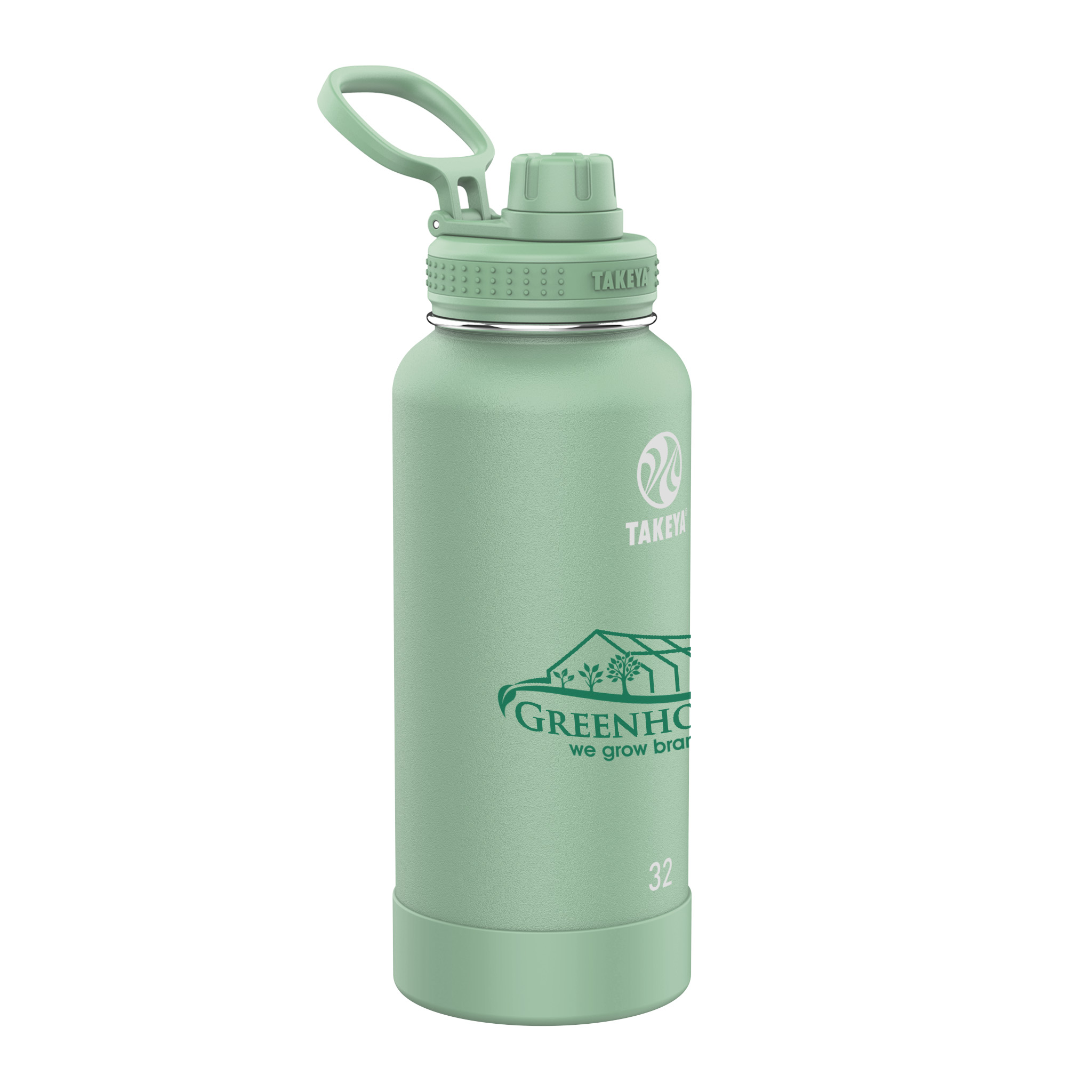 Picture of Takeya® 32 Oz. Water Bottle w/Actives Insulated Spout Lid™