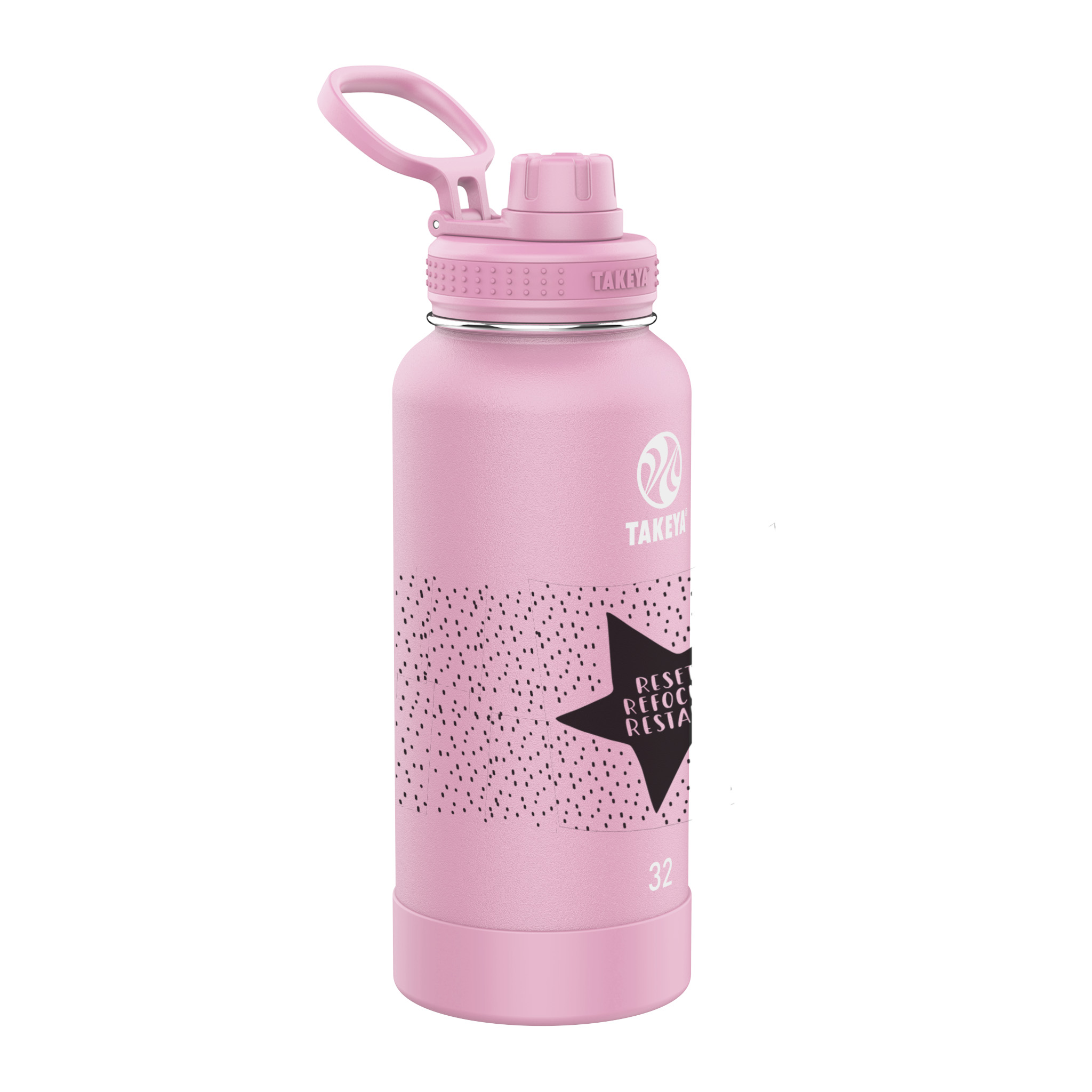 Picture of Takeya® 32 Oz. Water Bottle w/Actives Insulated Spout Lid™