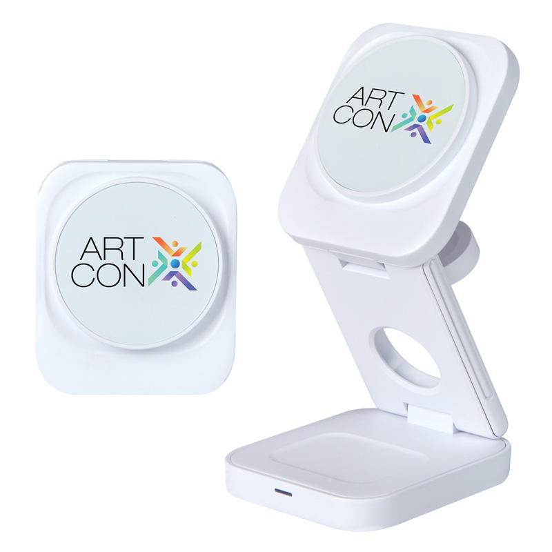 Picture of Seth 3-in-1 15W Wireless Charging Station