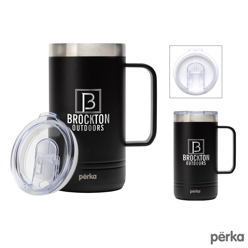 Picture of Perka Wayfarer 24 oz. 304 Double Wall Stainless Steel Mug