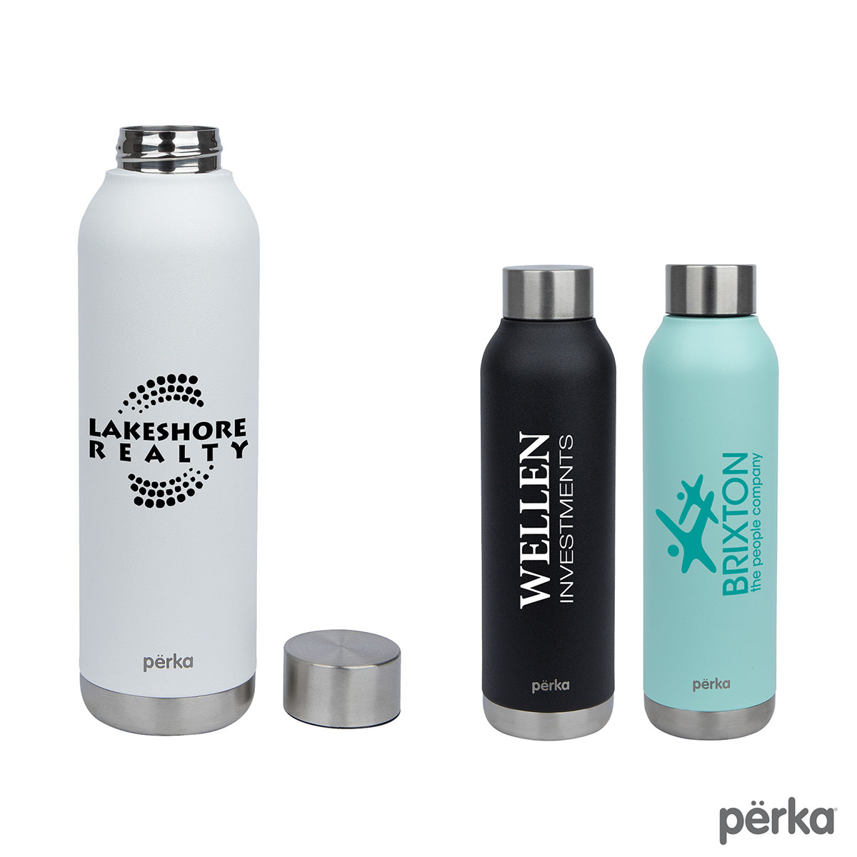 Picture of Perka Burano 22 oz. Vacuum Insulated Water Bottle