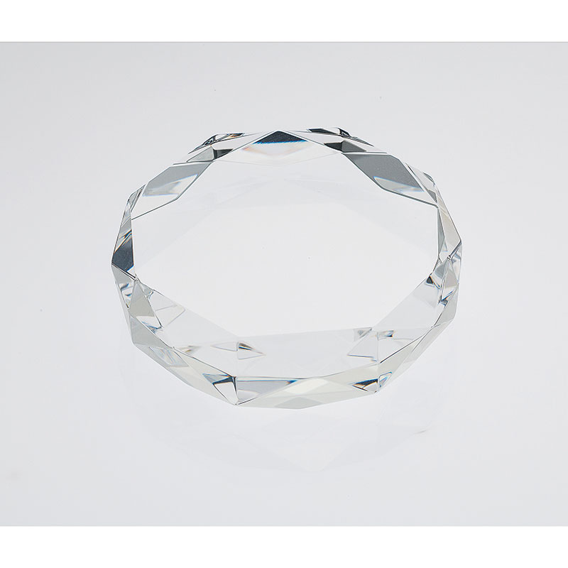 Picture of Rimini Gem Cut Crystal Paperweight