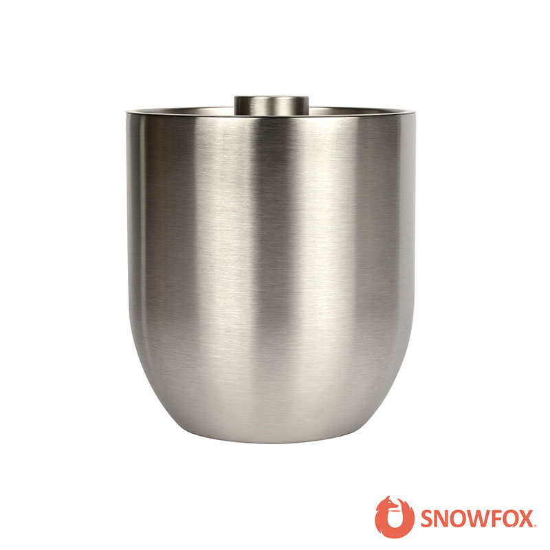 Picture of Snowfox 3L Double Wall Stainless Steel, Vacuum Insulated Ice Bucket