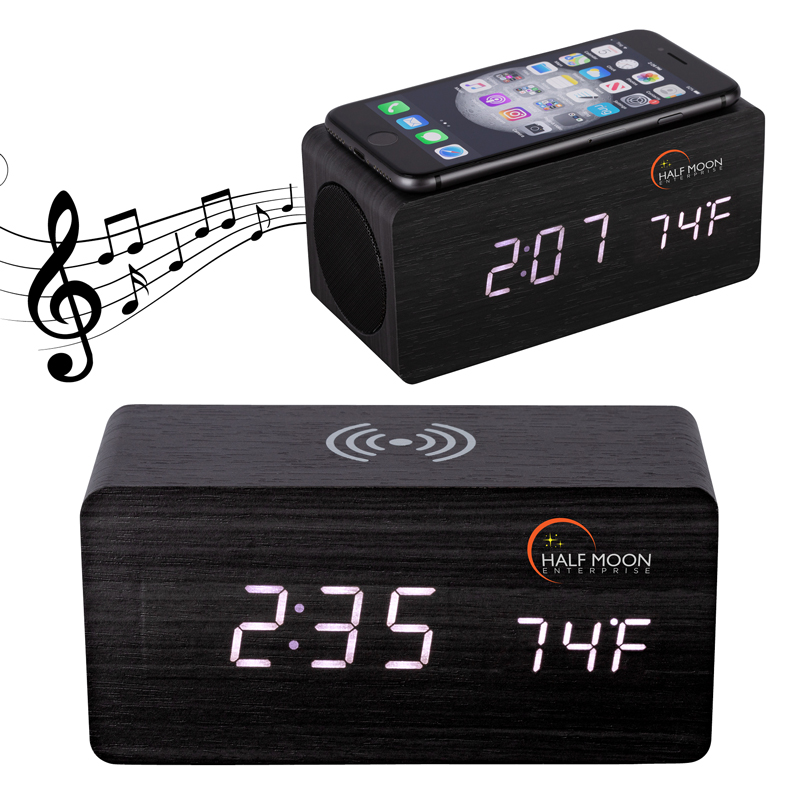 Picture of Opus Wireless Charging Speaker w/ Clock