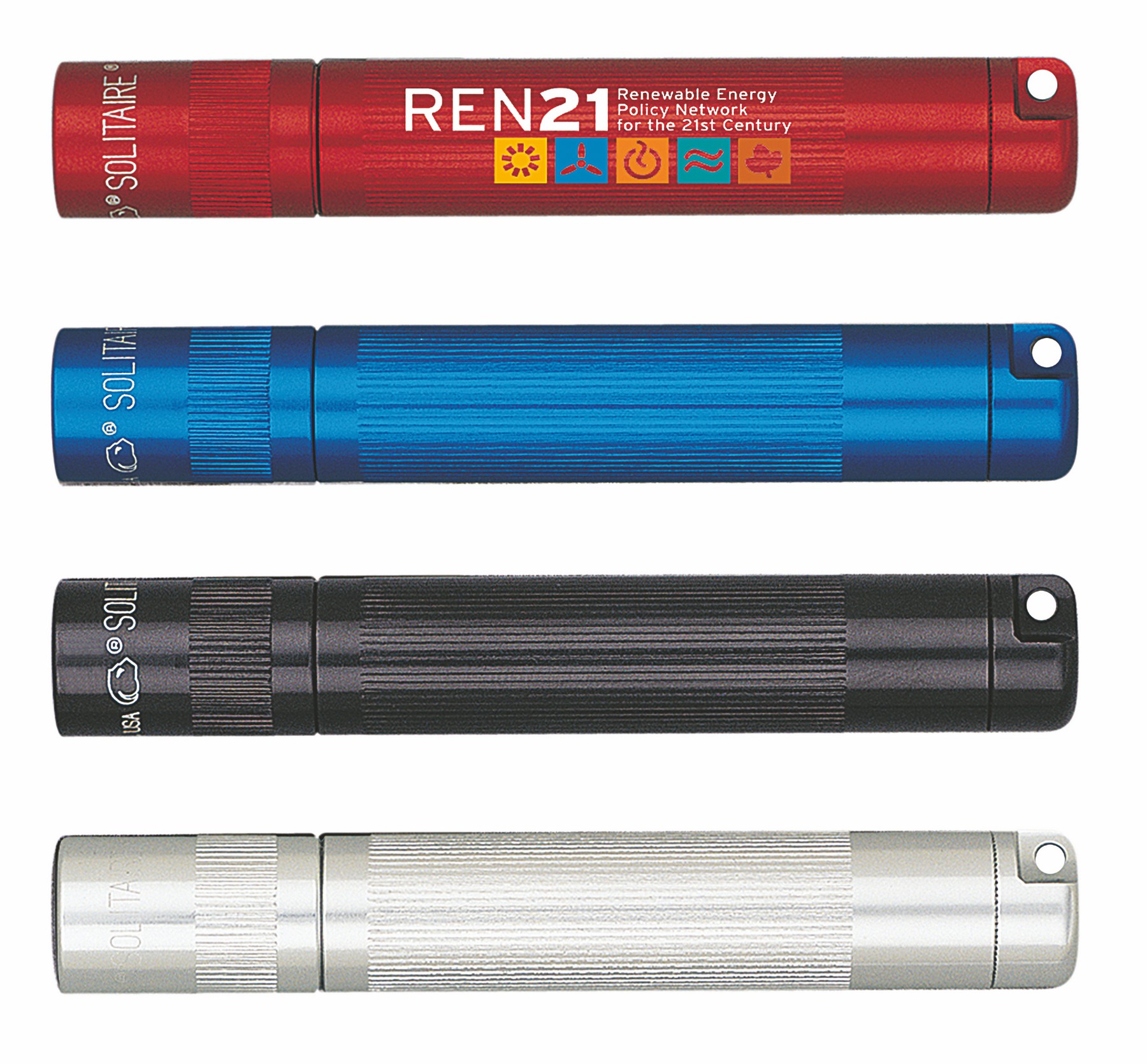 Picture of K3A Maglite® Solitaire Flashlight w/1 AAA Battery (Full Color Digital)