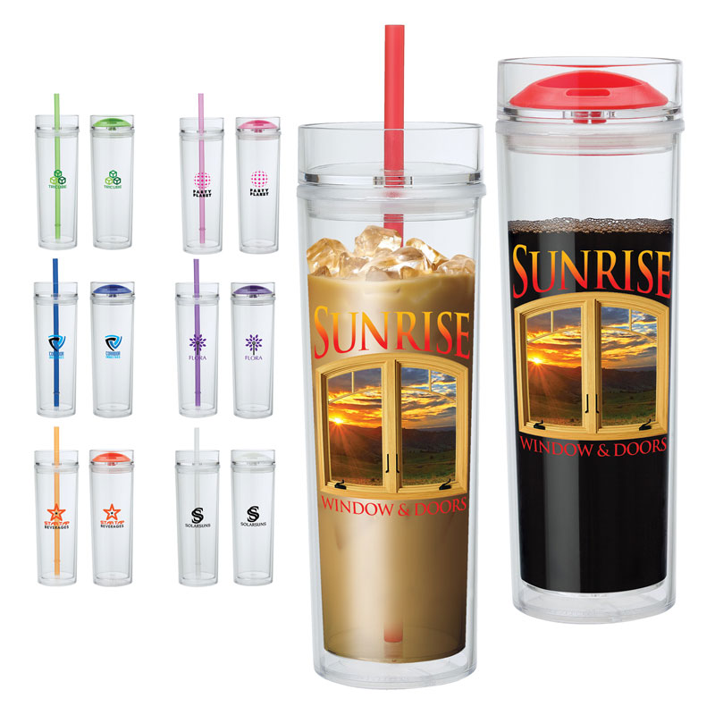 Picture of Jomocha 16 oz. Double Lid Hot / Cold Tumbler