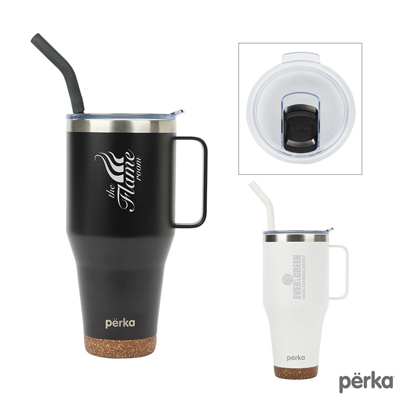 Picture of Perka Hartford 40 oz. Double Wall, Stainless Steel Travel Mug