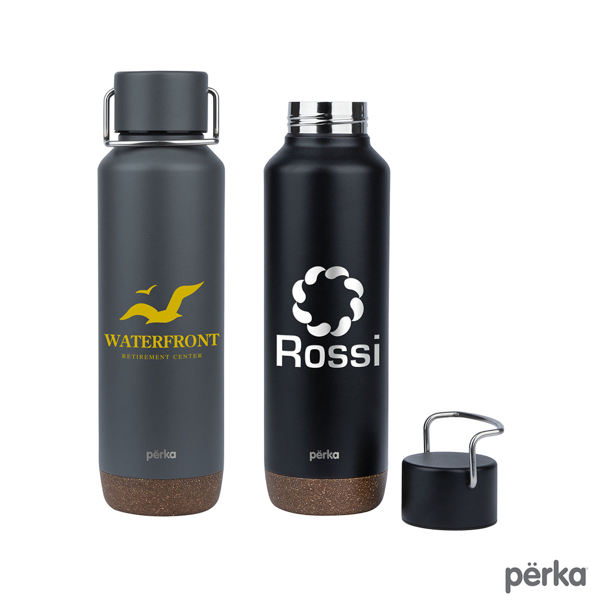 Picture of Perka Cabrillo 24 oz. Double Wall, Stainless Steel Water Bottle