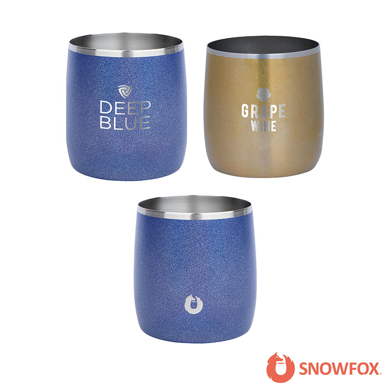Picture of Snowfox 11 oz. Shimmer Finish Vacuum Insulated Whiskey Rocks Tumbler