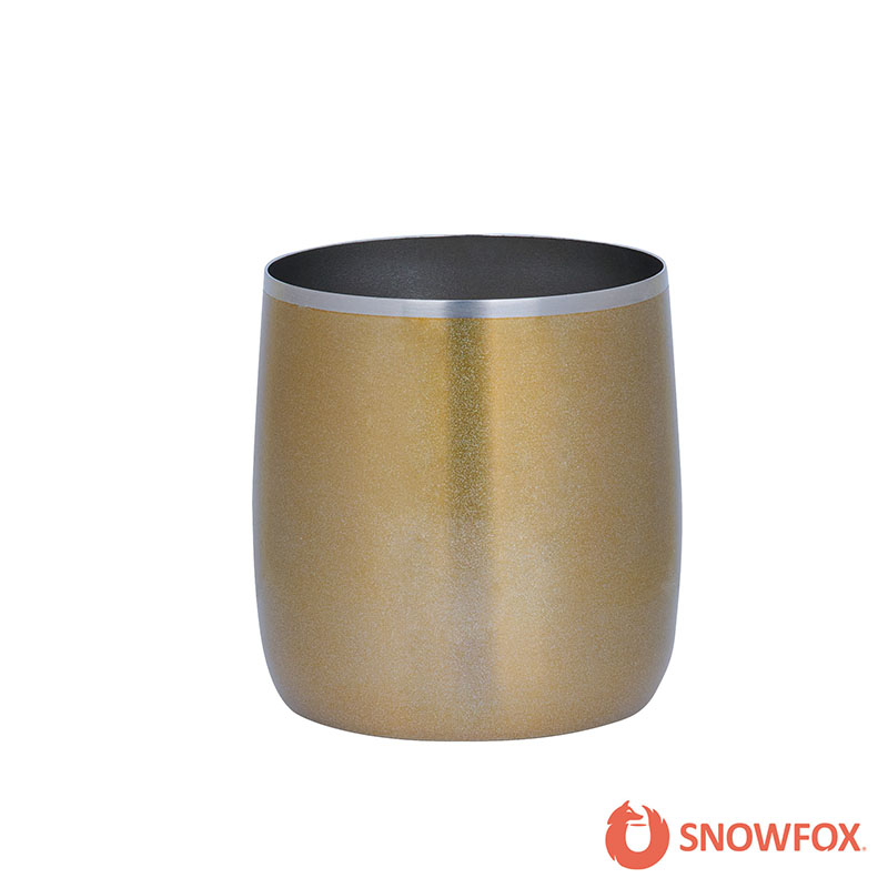 Picture of Snowfox 11 oz. Shimmer Finish Vacuum Insulated Whiskey Rocks Tumbler