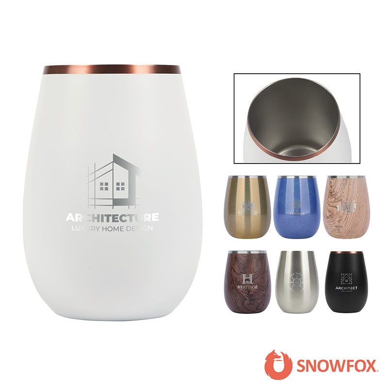 Picture of Snowfox 12 oz. Vacuum Insulated Grand Pinot Wine Glass