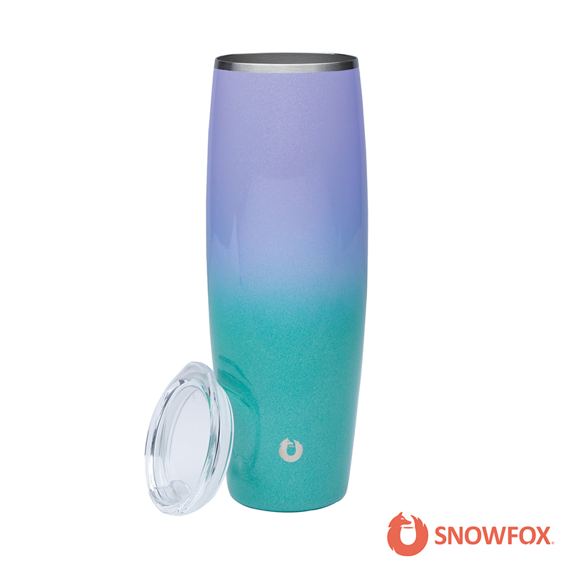 Picture of Snowfox 24 oz. Shimmer Finish Vacuum Insulated Beer Tumbler