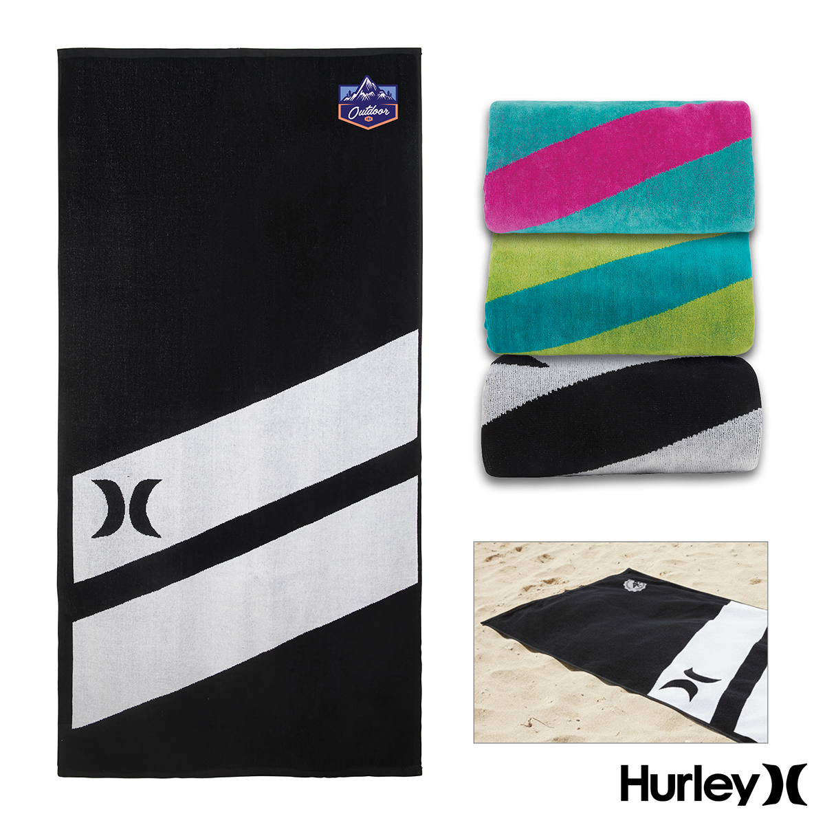 Picture of Hurley Cotton Beach Towel