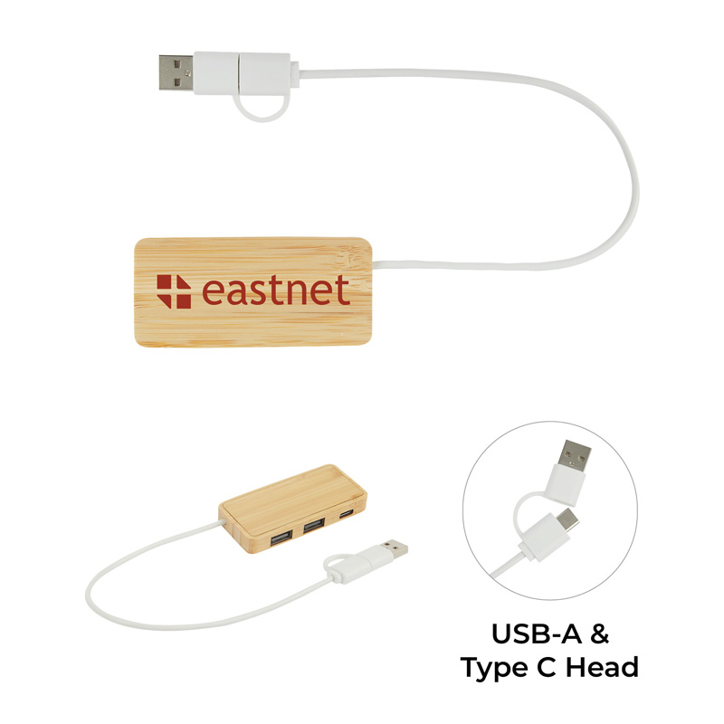 Picture of Douglas Bamboo Dual USB Hub