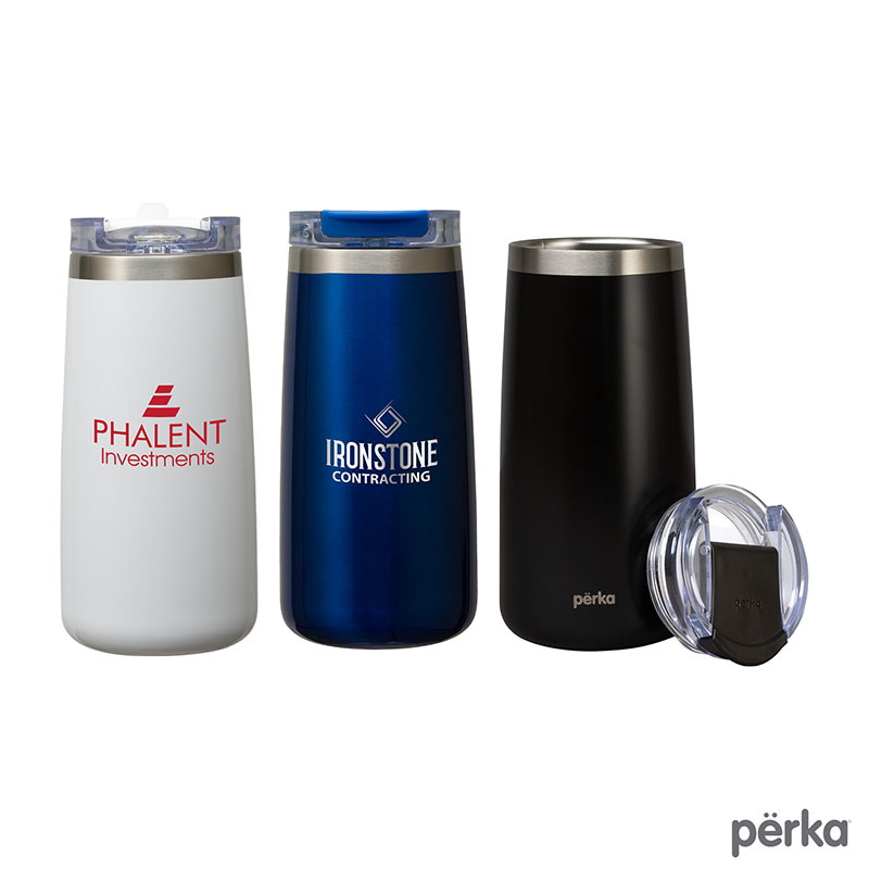 Picture of Perka Erie 16 oz. Double Wall Stainless Steel Tumbler