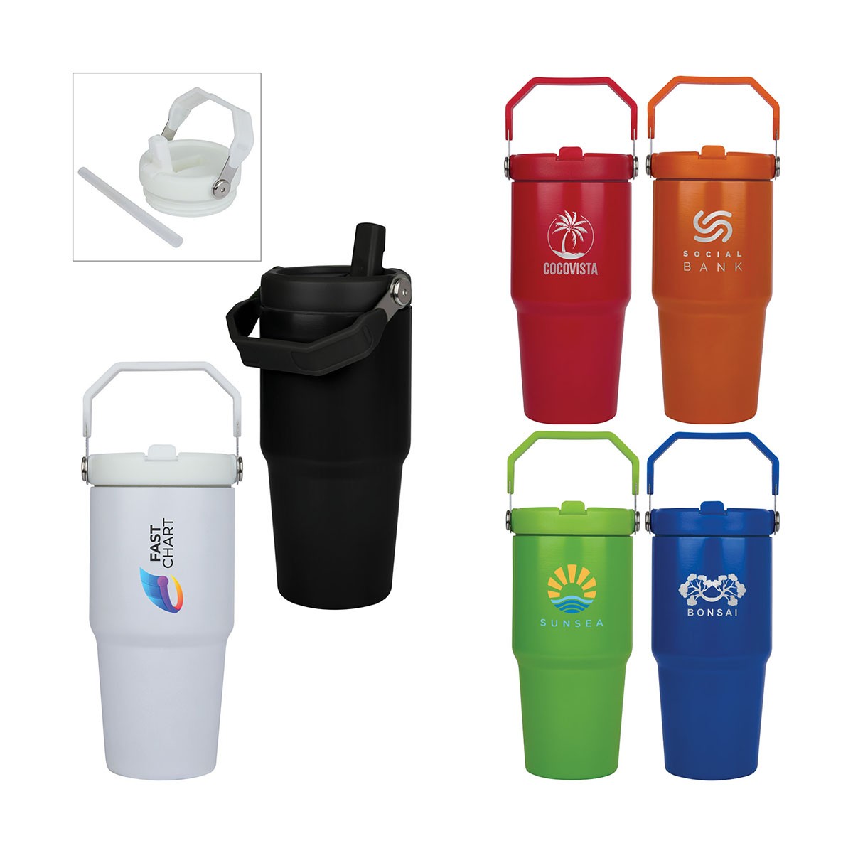 Picture of Vexa 20 oz. Double Wall Steel Travel Tumbler