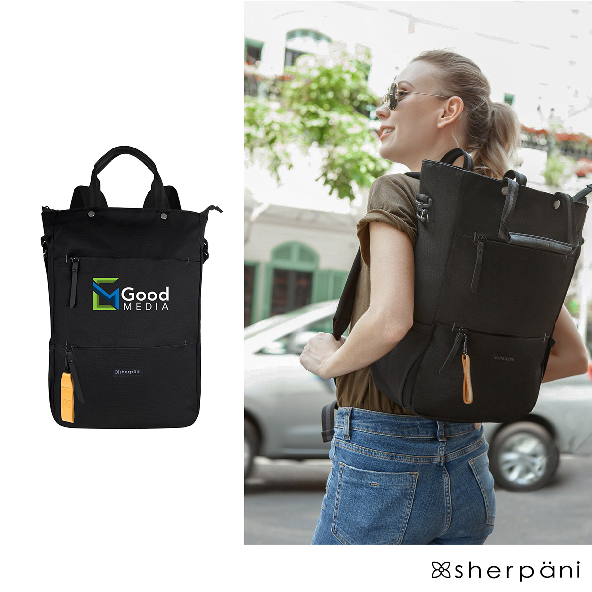 Picture of Sherpani Camden Hybrid Backpack