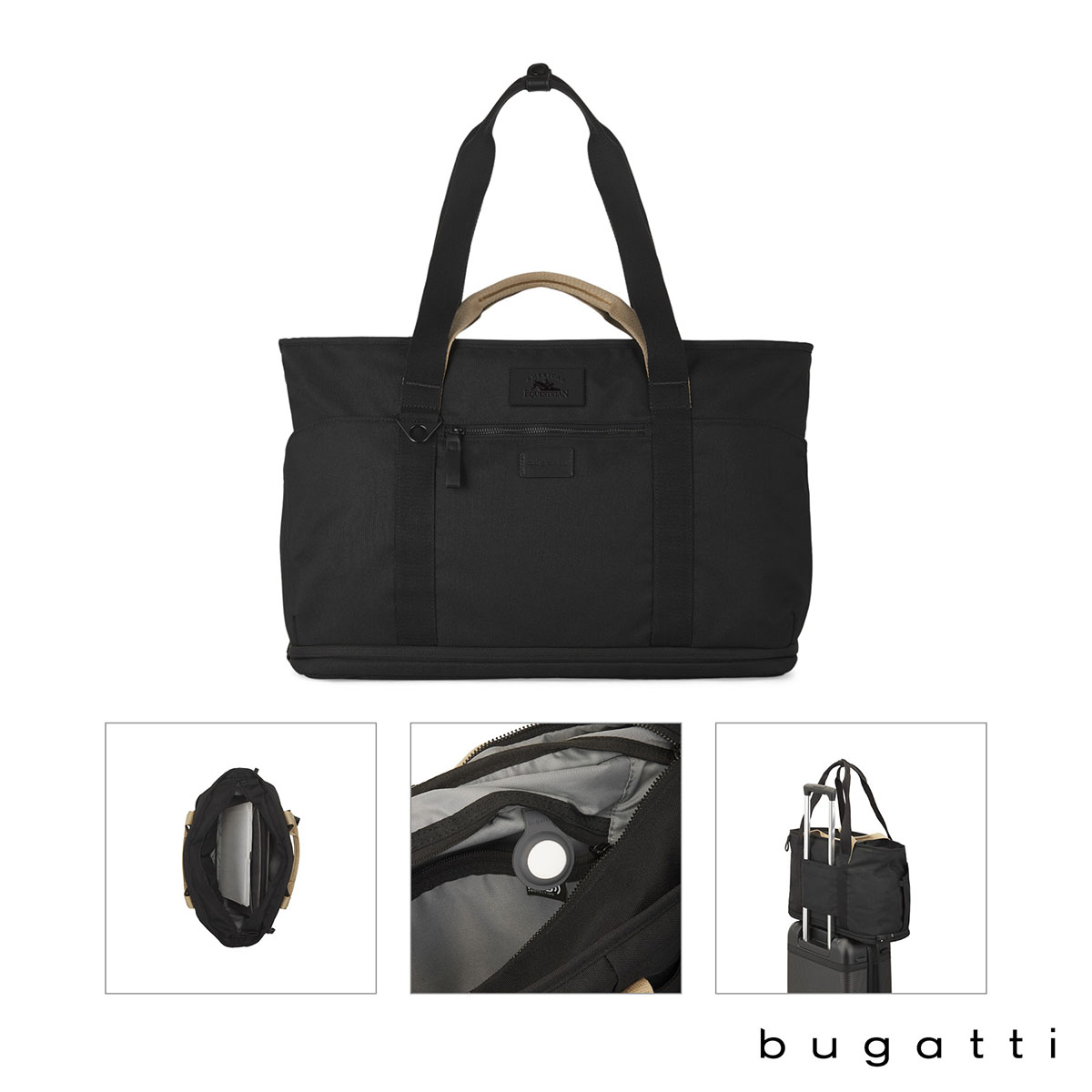 Picture of Bugatti Vacilando Laptop Travel Tote Bag