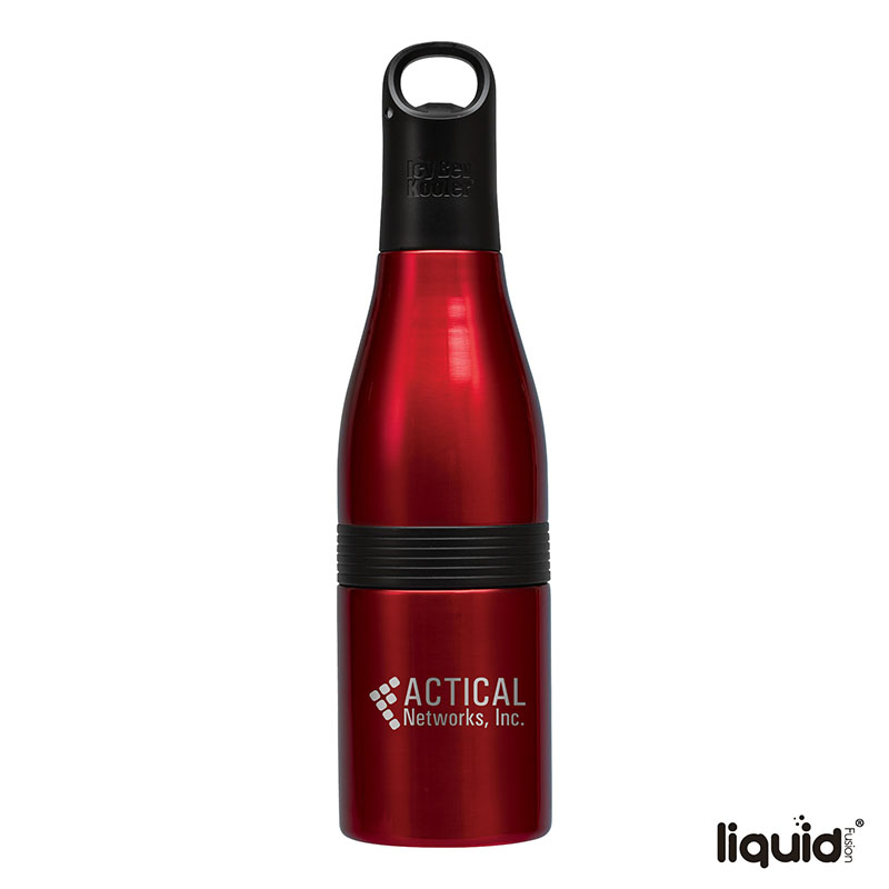 Picture of Liquid Fusion Icy Bev Kooler 22 oz. 3-In-1 Double Wall Stainless Steel Bottle