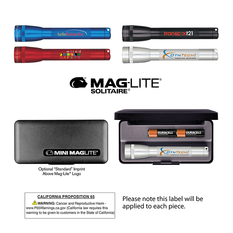 Picture of M2A Mini Maglite® w/2 AA Batteries (Full Color Digital)