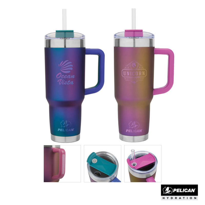 Picture of Pelican Porter 40 oz. Double Wall Stainless Steel Travel Tumbler - Shimmer Collection