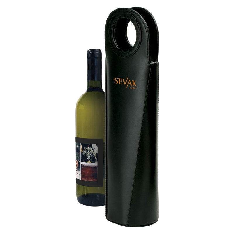 Picture of Gioia I Leather Single Wine Carrier