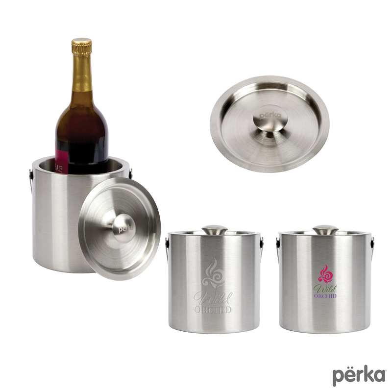 Picture of Perka Quinton 1.3L Double Wall, Stainless Steel Ice Bucket